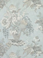 Fairbanks Spa Blue Fabric AF9642 by Anna French Fabrics for sale at Wallpapers To Go