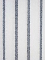 Cobble Hill Stripe Navy Fabric FWW7127 by Thibaut Fabrics for sale at Wallpapers To Go