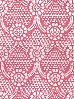 Chamomile Pink Fabric F914316 by Thibaut Fabrics for sale at Wallpapers To Go