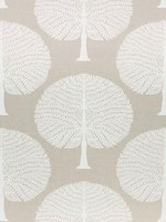 Mulberry Tree Natural Fabric F910601 by Thibaut Fabrics for sale at Wallpapers To Go