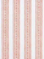 New Haven Stripe Coral Fabric F910606 by Thibaut Fabrics for sale at Wallpapers To Go