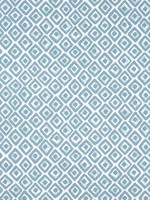 Indian Diamond Spa Blue Fabric F910662 by Thibaut Fabrics for sale at Wallpapers To Go