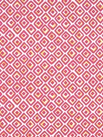 Indian Diamond Pink Fabric F910663 by Thibaut Fabrics for sale at Wallpapers To Go