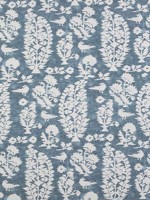 Allaire Slate Blue Fabric F972594 by Thibaut Fabrics for sale at Wallpapers To Go