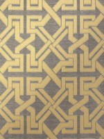 Benedetto Grey and Gold Fabric W772578 by Thibaut Fabrics for sale at Wallpapers To Go