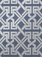 Benedetto Navy Fabric W772581 by Thibaut Fabrics for sale at Wallpapers To Go