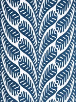 Ginger Navy Fabric F920827 by Thibaut Fabrics for sale at Wallpapers To Go