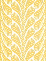 Ginger Yellow Fabric F920828 by Thibaut Fabrics for sale at Wallpapers To Go
