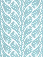 Ginger Spa Blue Fabric F920829 by Thibaut Fabrics for sale at Wallpapers To Go