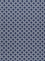 Maisie Navy Fabric W74639 by Thibaut Fabrics for sale at Wallpapers To Go