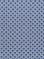 Maisie Royal Blue Fabric W74640 by Thibaut Fabrics for sale at Wallpapers To Go