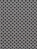 Maisie Black Fabric W74646 by Thibaut Fabrics for sale at Wallpapers To Go