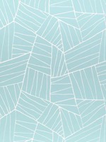 Jordan Aqua Fabric W74659 by Thibaut Fabrics for sale at Wallpapers To Go