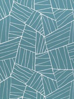Jordan Teal Fabric W74663 by Thibaut Fabrics for sale at Wallpapers To Go