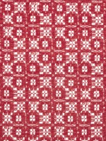 Brimfield Cranberry Fabric W73497 by Thibaut Fabrics for sale at Wallpapers To Go