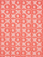Brimfield Coral Fabric W73498 by Thibaut Fabrics for sale at Wallpapers To Go