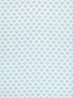 Sadie Aqua Fabric W73504 by Thibaut Fabrics for sale at Wallpapers To Go