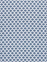 Sadie Blue Fabric W73506 by Thibaut Fabrics for sale at Wallpapers To Go