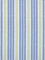 Topsail Stripe Royal and Green Apple Fabric W73516 by Thibaut Fabrics for sale at Wallpapers To Go