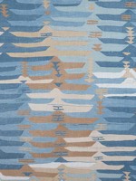 Rio Grande Spa Blue Fabric F913208 by Thibaut Fabrics for sale at Wallpapers To Go
