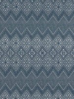 High Plains Navy and White Fabric F913231 by Thibaut Fabrics for sale at Wallpapers To Go