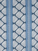 Austin Navy Fabric F913249 by Thibaut Fabrics for sale at Wallpapers To Go
