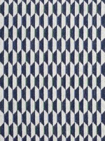 Optica Navy Fabric W73347 by Thibaut Fabrics for sale at Wallpapers To Go