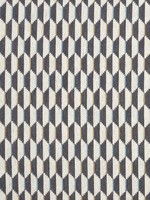 Optica Charcoal Fabric W73353 by Thibaut Fabrics for sale at Wallpapers To Go