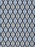 Rajah Navy Fabric W73362 by Thibaut Fabrics for sale at Wallpapers To Go