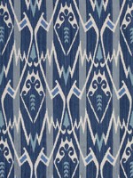 Nomad Blue Fabric W73368 by Thibaut Fabrics for sale at Wallpapers To Go