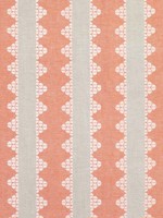 Dhara Stripe Orange Fabric F92936 by Thibaut Fabrics for sale at Wallpapers To Go