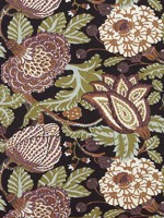 Mitford Black and Plum Fabric F92942 by Thibaut Fabrics for sale at Wallpapers To Go