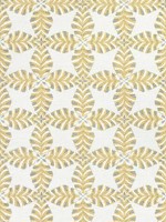 Starleaf Yellow Fabric F92970 by Thibaut Fabrics for sale at Wallpapers To Go