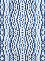 Ebru Embroidery Blue Fabric W72982 by Thibaut Fabrics for sale at Wallpapers To Go