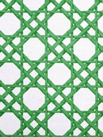 Cyrus Cane Emerald Green Fabric F913140 by Thibaut Fabrics for sale at Wallpapers To Go