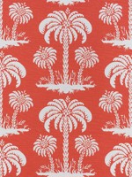 Palm Island Coral Fabric F913147 by Thibaut Fabrics for sale at Wallpapers To Go