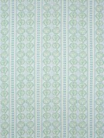Fair Isle Green and Blue Fabric F988732 by Thibaut Fabrics for sale at Wallpapers To Go