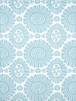 Solis Spa Blue Fabric F910084 by Thibaut Fabrics for sale at Wallpapers To Go