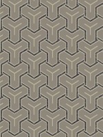 Gautier Silver Tessellate Wallpaper 404126208 by Advantage Wallpaper for sale at Wallpapers To Go