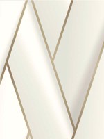 Manfred White Modern Herringbone Wallpaper 404134800 by Advantage Wallpaper for sale at Wallpapers To Go