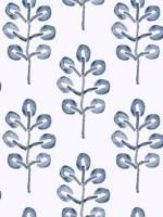Plum Tree Blue Botanical Wallpaper 312413874 by Chesapeake Wallpaper for sale at Wallpapers To Go