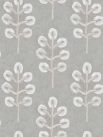 Plum Tree Grey Botanical Wallpaper 312413876 by Chesapeake Wallpaper for sale at Wallpapers To Go