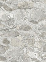 Field Stone Gray Wallpaper MN1802 by York Wallpaper for sale at Wallpapers To Go