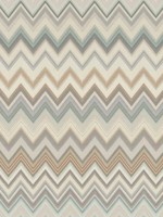 Happy Zig Zag Green Wallpaper MI10333 by York Wallpaper for sale at Wallpapers To Go