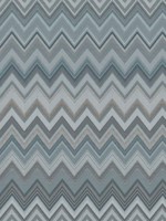 Happy Zig Zag Blue Wallpaper MI10335 by York Wallpaper for sale at Wallpapers To Go