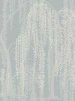 Willow Glow Smokey Blue Wallpaper DT5063 by Candice Olson Wallpaper for sale at Wallpapers To Go