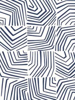 Linework Maze Imperial Blue Wallpaper SL80212 by Seabrook Wallpaper for sale at Wallpapers To Go