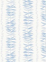 Summer Garland Sky Blue Wallpaper SL80502 by Seabrook Wallpaper for sale at Wallpapers To Go