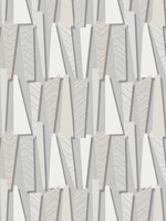 Geometric Shadows Stone Wallpaper SL80806 by Seabrook Wallpaper for sale at Wallpapers To Go