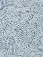Aldabra Blue Textured Geometric Wallpaper 401426401 by A Street Prints Wallpaper for sale at Wallpapers To Go